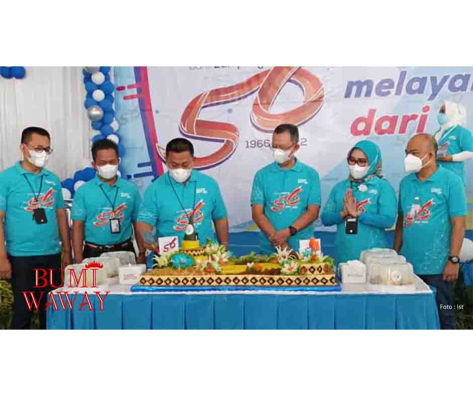 Geliat 56 Tahun Bank Lampung