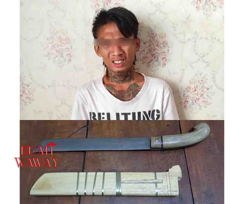 PELAKU BACOK TEMAN DIAMANKAN