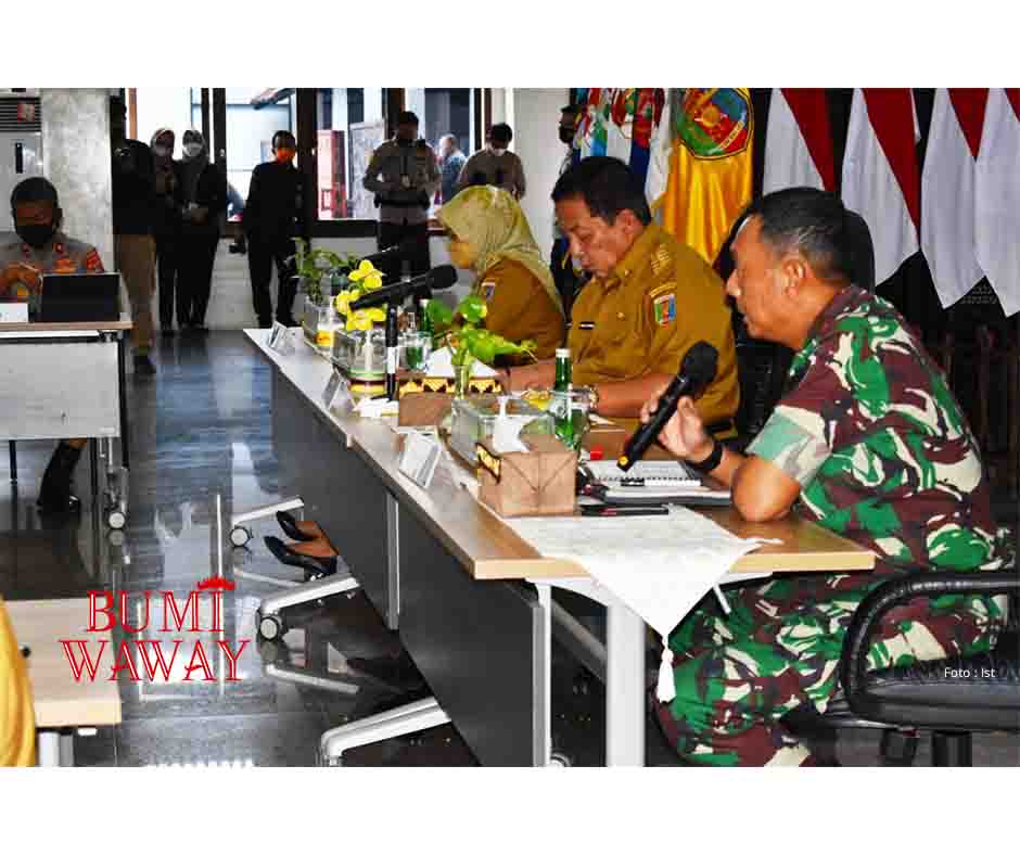 ARINAL, FORKOPIMDA DAN DANREM 043/GATAM IKUTI PENGARAHAN PRESIDEN RI