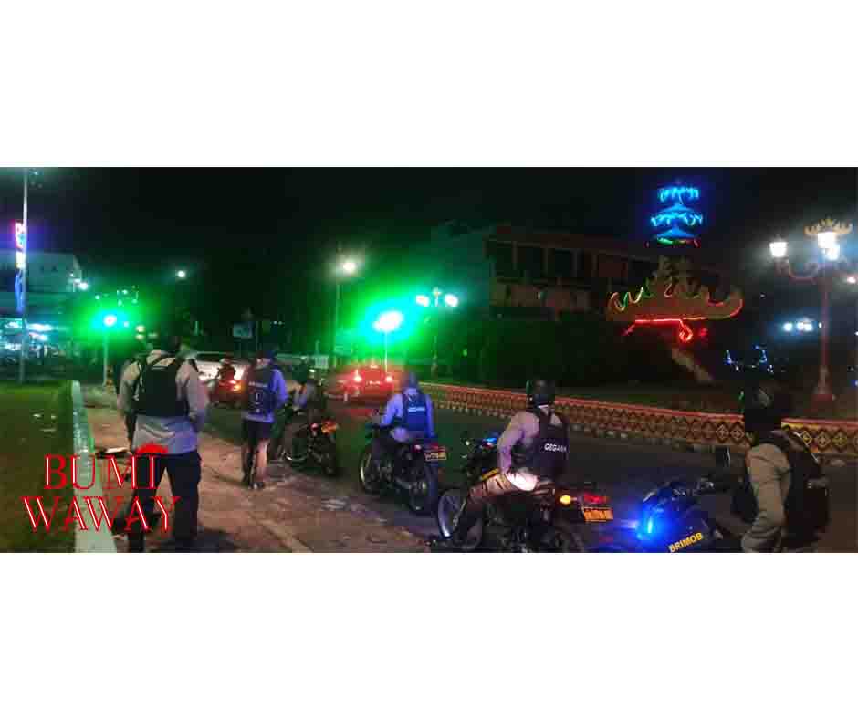 POLRESTA BANDARLAMPUNG LAKUKAN PATROLI GABUNGAN
