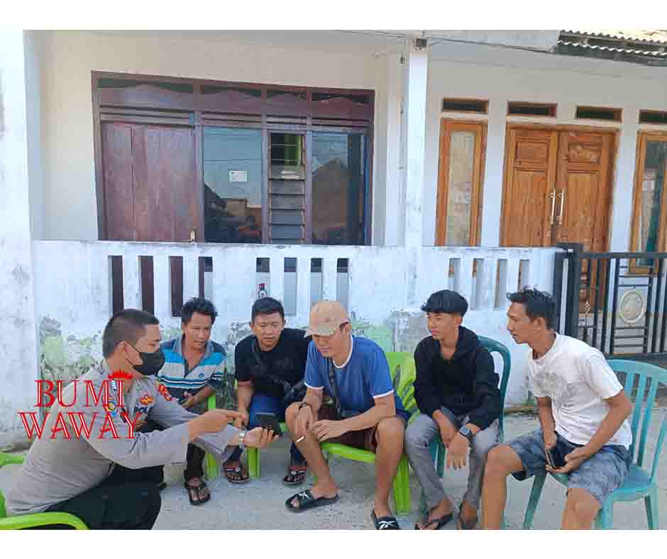 BHABINKAMTIBMAS POLRESTA BANDARLAMPUNG SOSIALISASIKAN APLIKASI POLRI SUPER APPS