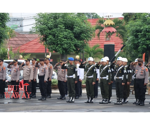 POLRESTA BANDARLAMPUNG GELAR OPERASI KESELAMATAN KRAKATAU MULAI 7 FEBRUARI