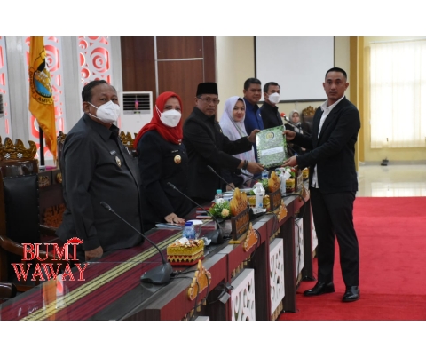 PEMKOT-DPRD KOTA BANDARLAMPUNG SETUJUI ENAM RAPERDA