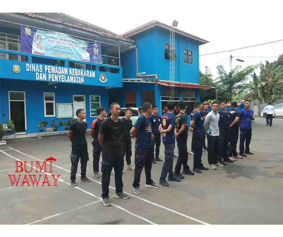 WAKILI LAMPUNG, DAMKAR KOTA BANDARLAMPUNG TERPILIH IKUTI KOMPETISI KETERAMPILAN PEMADAM KEBAKARAN DAN PENYELAMATAN TINGKAT NASIONAL