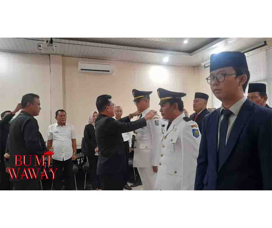 CAMAT KATIBUNG DAN CAMAT JATI AGUNG DI MUTASI