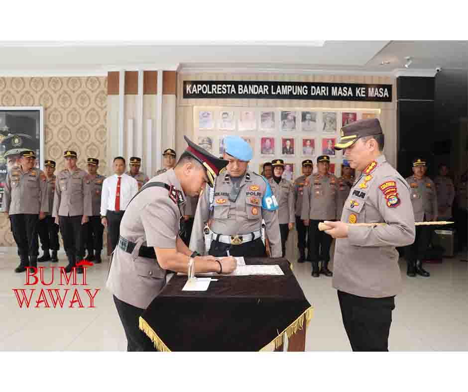 KOMPOL TRY MARADONA, S.I.K., M.H., RESMI MENJABAT SEBAGAI KAPOLSEK KEDATON