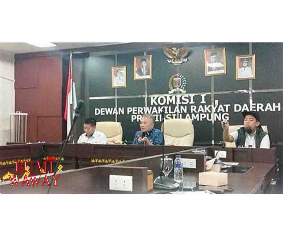 DPRD LAMPUNG TERIMA AUDIENSI PETANI