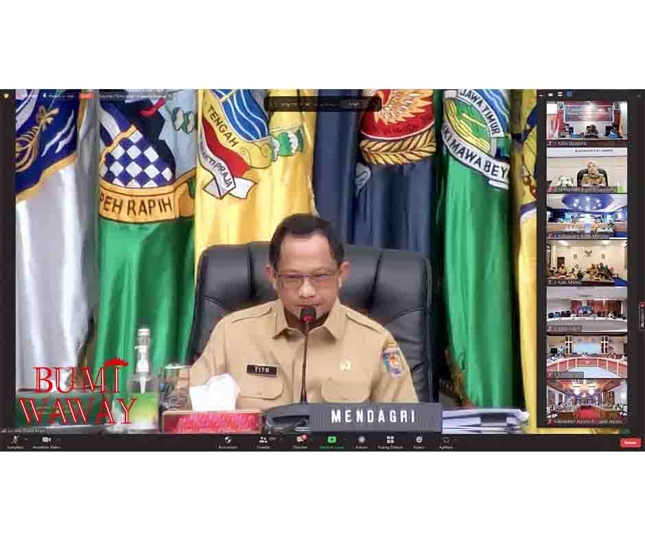 RAKOR PENGENDALIAN INFLASI DAERAH, MENDAGRI MINTA SELURUH PEMDA LAKUKAN LANGKAH KONGKRIT JAGA TINGKAT INFLASI DAERAH