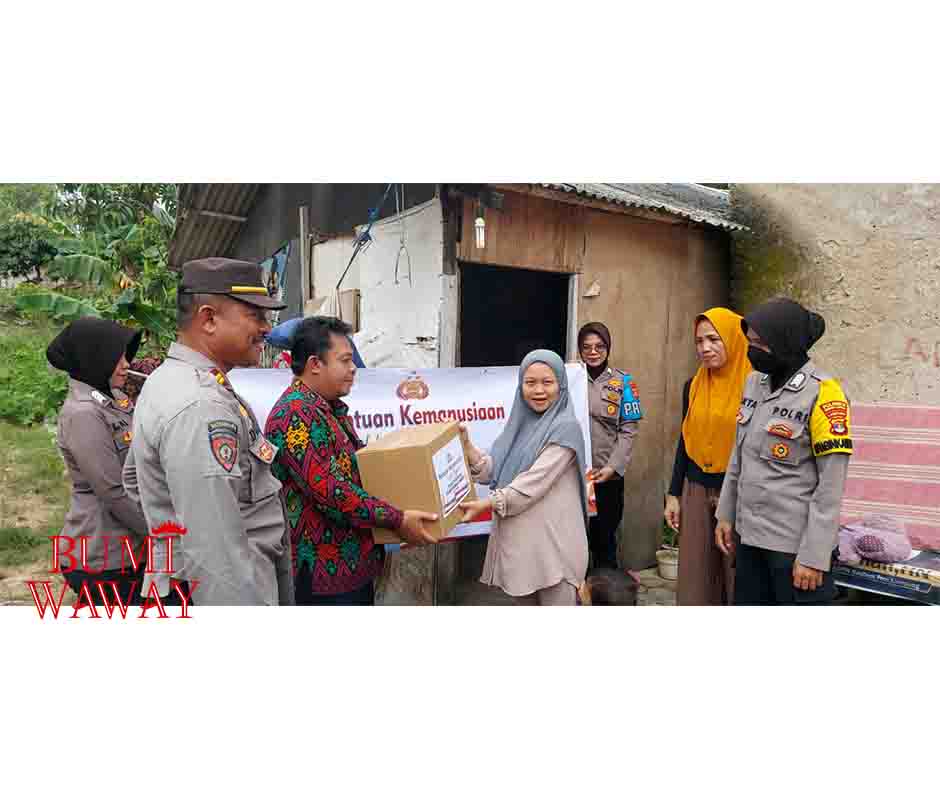 WUJUDKAN POLRI HADIR BANTU MASYARAKAT, POLSEK SUKARAME BAGIKAN SEMBAKO
