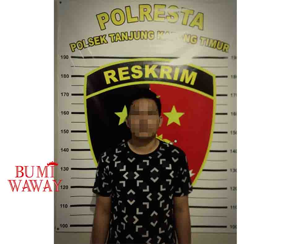 TANGKAP DALANG CURI SEPEDA MOTOR, POLSEK TANJUNG KARANG TIMUR TANGKAP PEMUDA WARGA KELURAHAN TALANG
