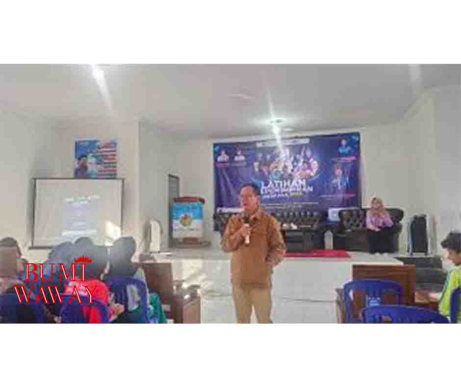 KETUA DPRD MINGRUM GUMAY HADIRI ACARA LATIHAN KEPEMIMPINAN PEMUDA