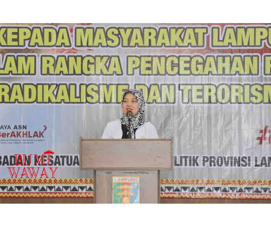 WAGUG CHUSNUNIA BUKA SOSIALISASI PENCEGAHAN RADIKALISME DAN EKSTRIMISME