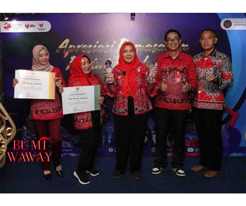 PEMKOT BANDARLAMPUNG RAIH DUA PENGHARGAAN APRESIASI PEMASARAN PARIWISATA INDONESIA (APPI) TAHUN 2023