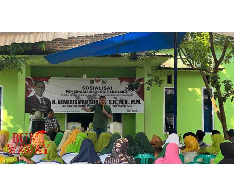 WAKIL KETUA III DPRD LAMPUNG NOVERISMAN: CINTA DAERAH KELAHIRAN WUJUD PANCASILA