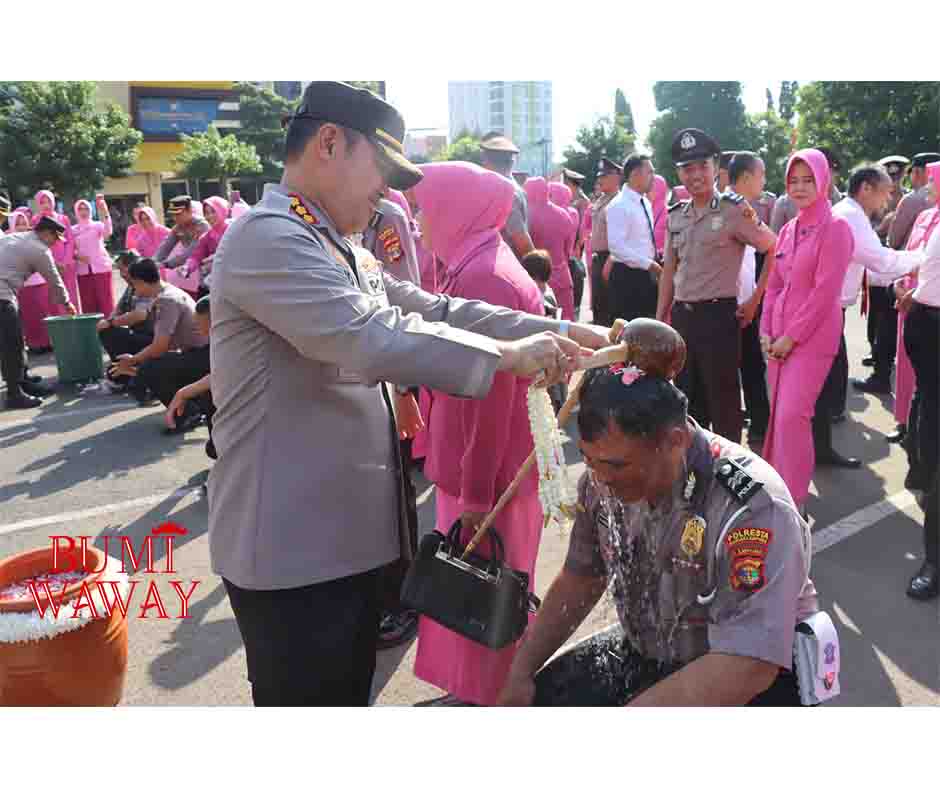 SEBANYAK 47 PERSONEL POLRESTA BANDARLAMPUNG NAIK PANGKAT PERIODE 1 JULI 2023