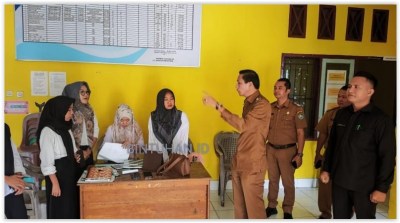 Bupati Kaur Temukan Camat Padang Guci Ilir Tidak Hadir, Minta Penjelasan
