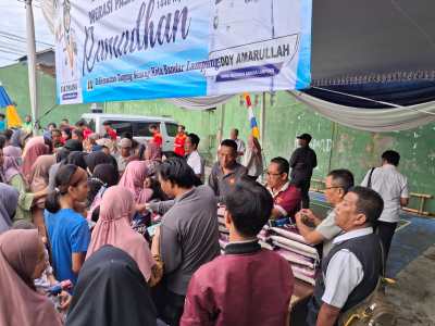 Operasi Pasar Murah Ramadan, Solusi Ekonomi Bagi Warga Bandar Lampung