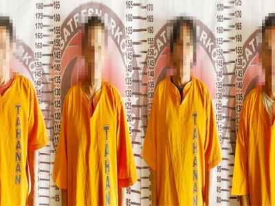 Gasak Narkoba di Kelurahan Ujung Gunung, Empat Pelaku Ditangkap Polisi Salah Satunya Oknum PNS