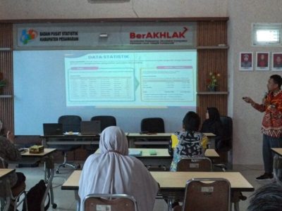 BPS Pesawaran Gelar Pembinaan Statistik Sektoral untuk Perkuat Kualitas Data Pembangunan