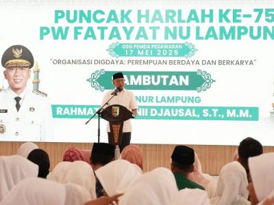Gubernur Mirza Apresiasi Peran Strategis Fatayat NU dalam Pemberdayaan Perempuan