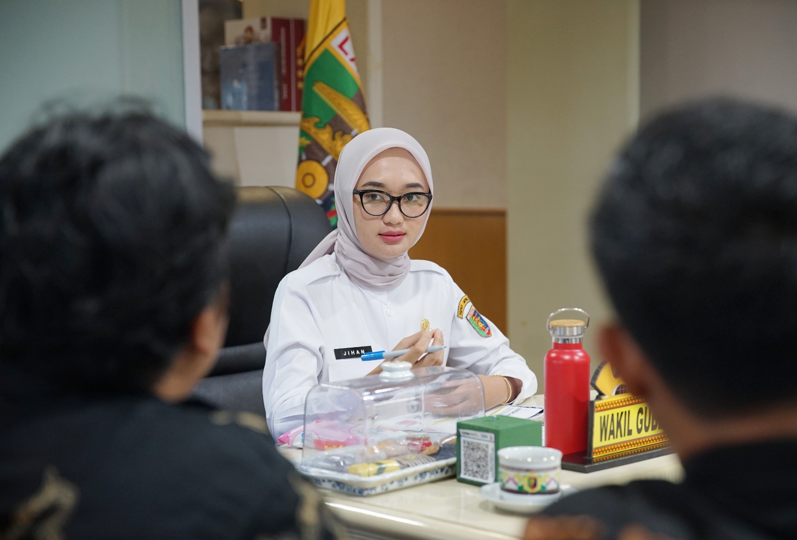 Jihan Nurlela Terima Kunjungan Aktivis Yayasan BoemiKita