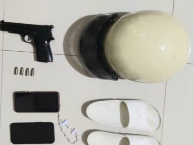 Polsek Kota Agung Bersama Tim Gabungan Amankan Pistol FN dan 4 Peluru saat Tangkap Pelaku Curanmor di BNS