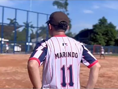 Marindo Ikut Fun Game Softball Bersama Gubernur Lampung