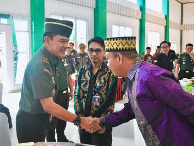 Gelar Komsos, Wujud Nyata Kemanunggalan Korem 043/Gatam dengan Masyarakat