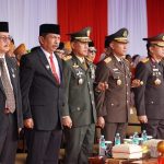 Danrem 043/Gatam Bersama Forkopimda Provinsi Lampung Ikuti Upacara dan Detik-Detik Proklamasi HUT Ke-80 Kemerdekaan RI Tahun 2025