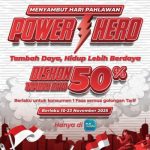 Semangat Hari Pahlawan, PLN Luncurkan Program “Power Hero”, Beri Diskon 50% Tambah Daya