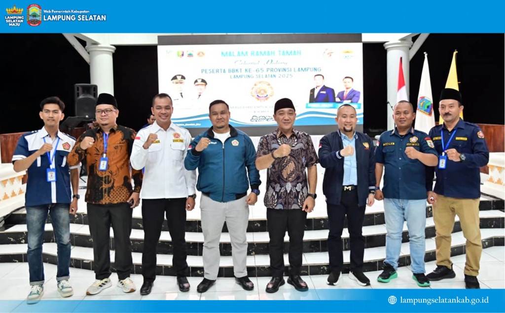Sambut Peserta Bulan Bhakti Karang Taruna Provinsi Lampung 2025, Pemkab Lampung Selatan Gelar Ramah Tamah Hangat