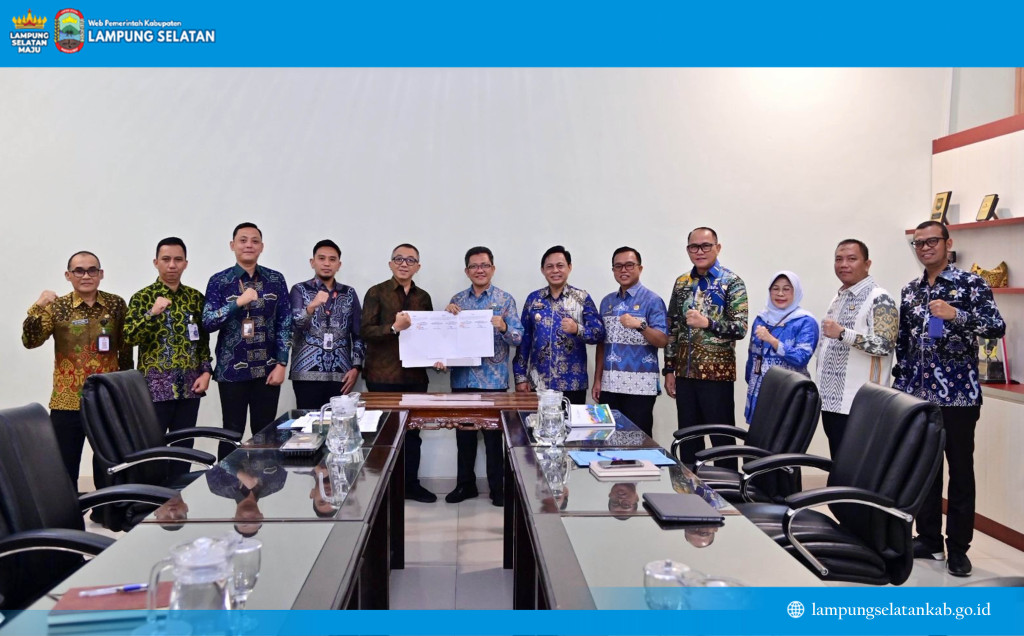 Pemkab Lampung Selatan Perkuat Digitalisasi Pajak, Gandeng Bank Lampung untuk Transparansi dan Kemudahan Layanan