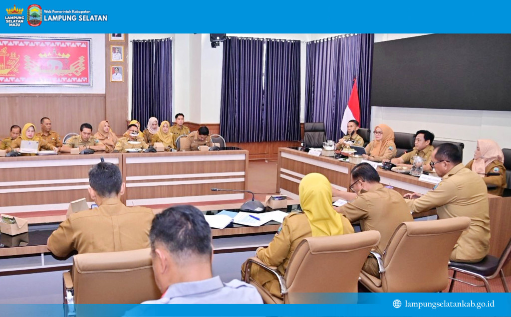 Antisipasi Krisis hingga El Nino, Pemkab Lampung Selatan Terapkan Early Warning System via Rakor Mingguan