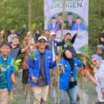 PKC PMII Lampung dan Cabang Se-Lampung Tanam 5.000 Bibit Mangrove di Pematang Pasir: Implementasi Tri Hablum dalam Aksi Nyata Lingkungan