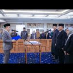 Sekprov Lampung Lantik 3 Pejabat